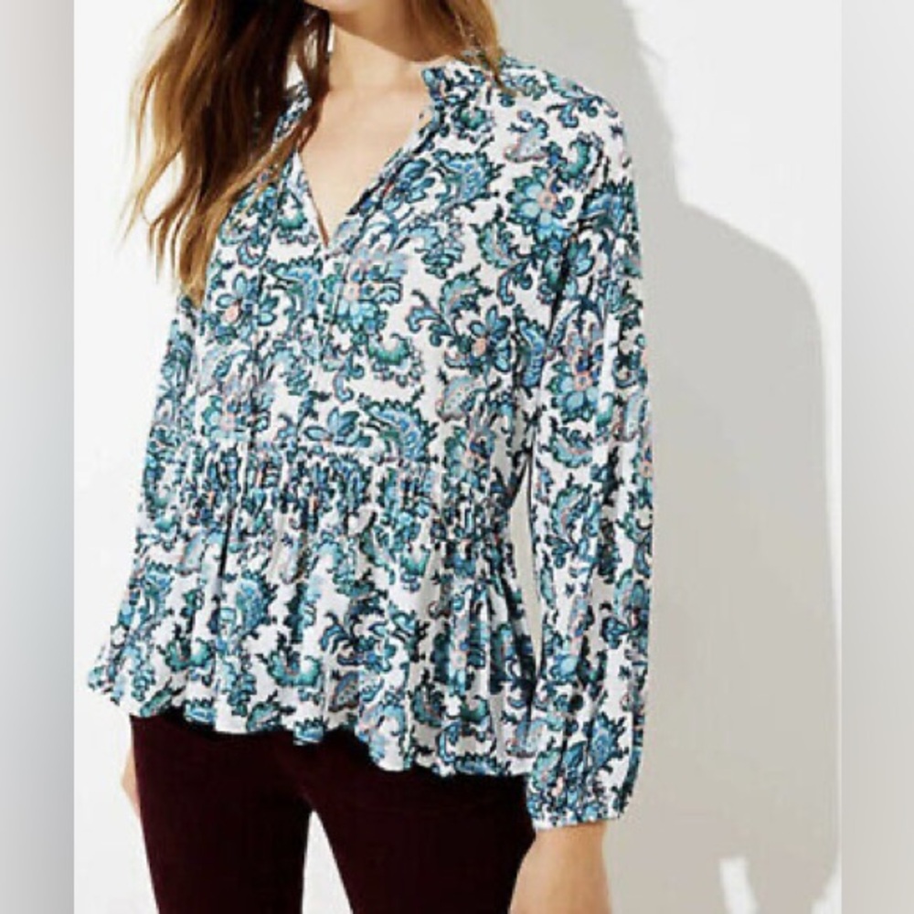 Floral Print Women's Top